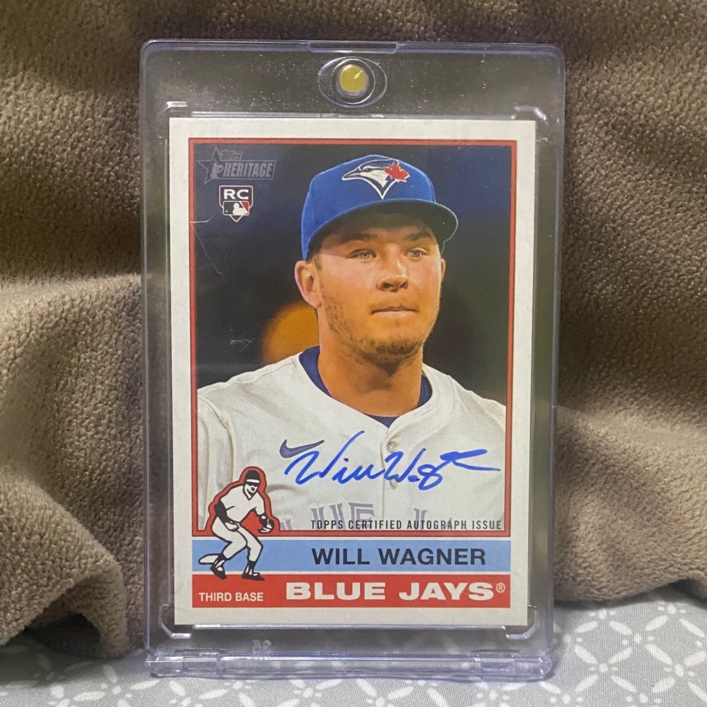 2025 Topps Heritage Will Wagner Rookie Auto!!